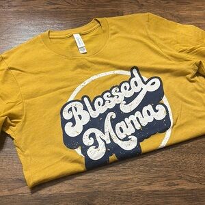 BOUTIQUE GRAPHIC TEE - Blessed Mama
